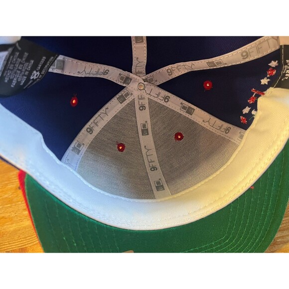 Washington Capitals Snapback Hat New Era 9Fifty Vintage Hockey Retro Caps - Picture 11 of 11